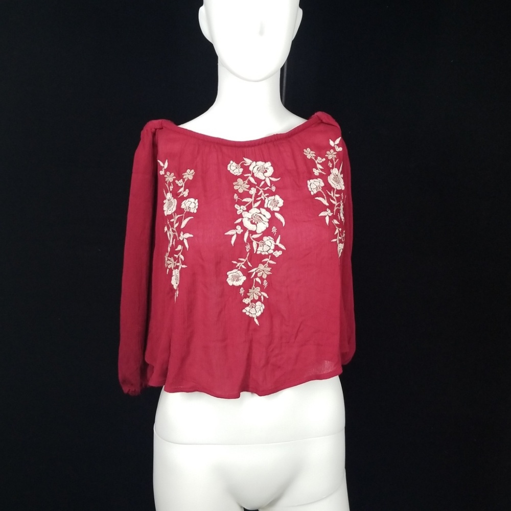 Red Crop Top XS